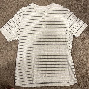 J. Crew Mercantile Striped Henley Shirt